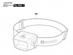 Bosch 1 600 A02 8R5 Head Lamp Lamp Spare Parts